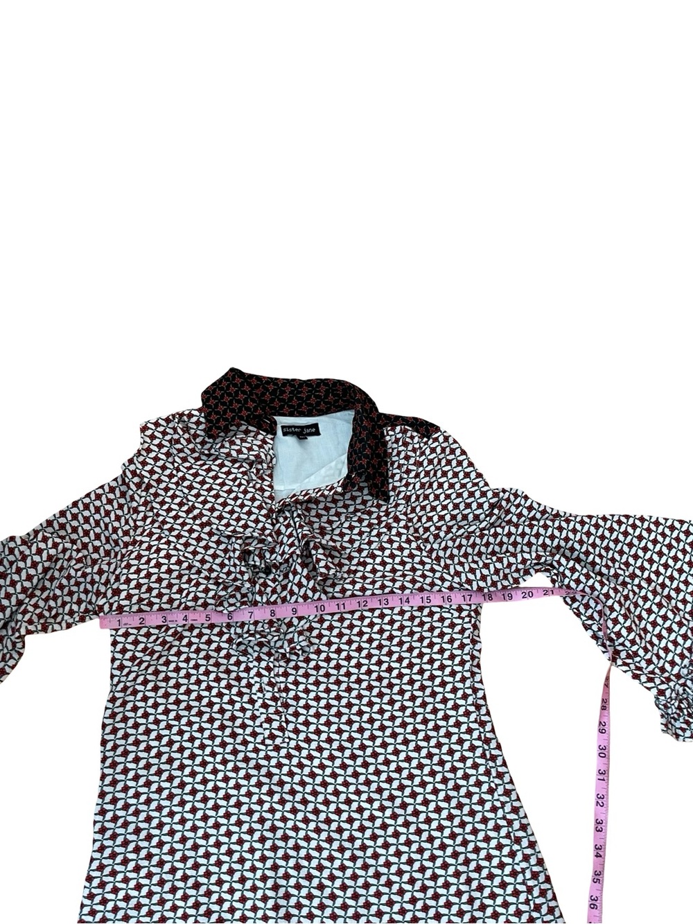 SISTER JANE PATTERNED RUFFLE DRESS - Picture 11 of 12